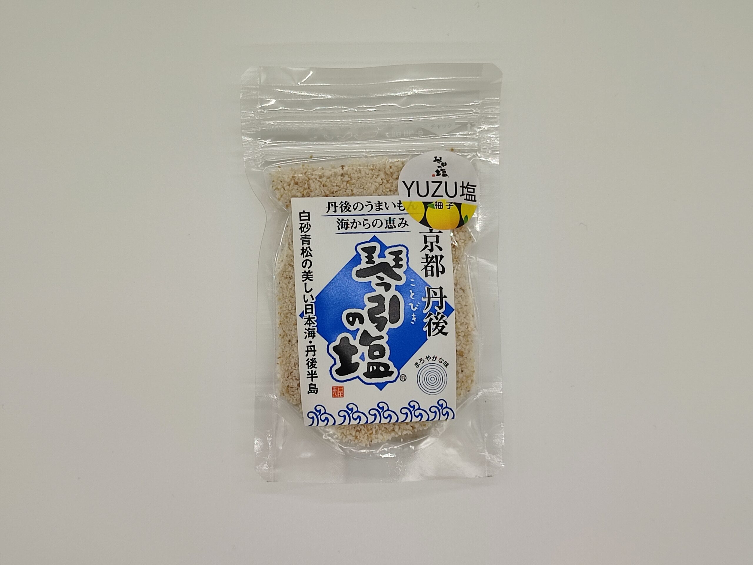 琴引の塩　柚子 50g